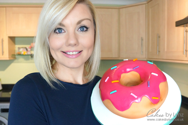 Giant Donut Cake Tutorial