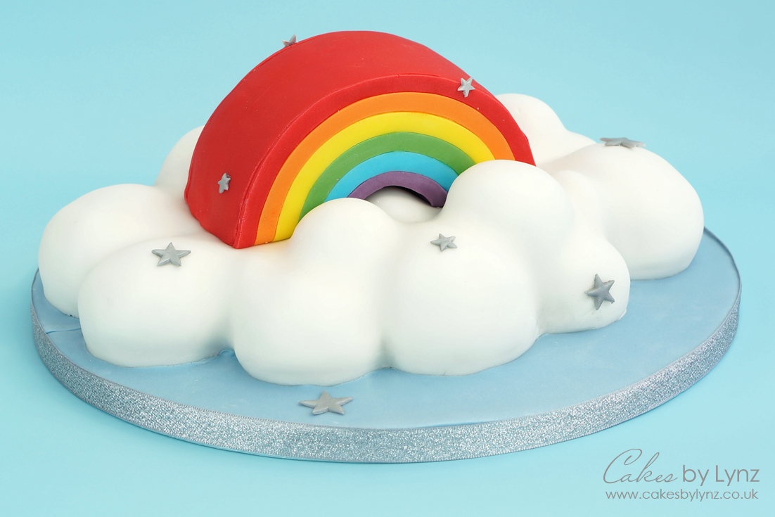Rainbow Cake tutorial