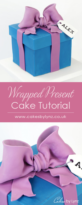 gift box Present Cake tutorial