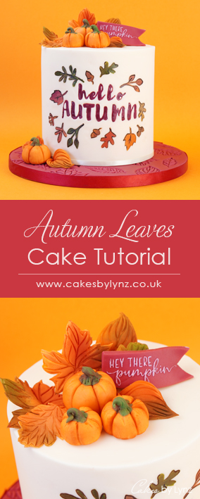 Autumn Fall cake tutorial