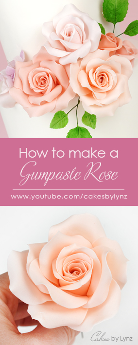 How to make a Gumpaste rose tutorial