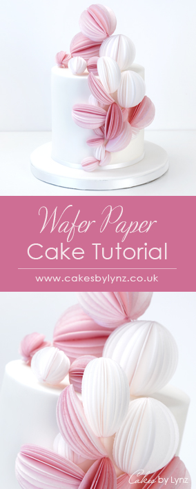 wafer paper - rice paper cake tutorial