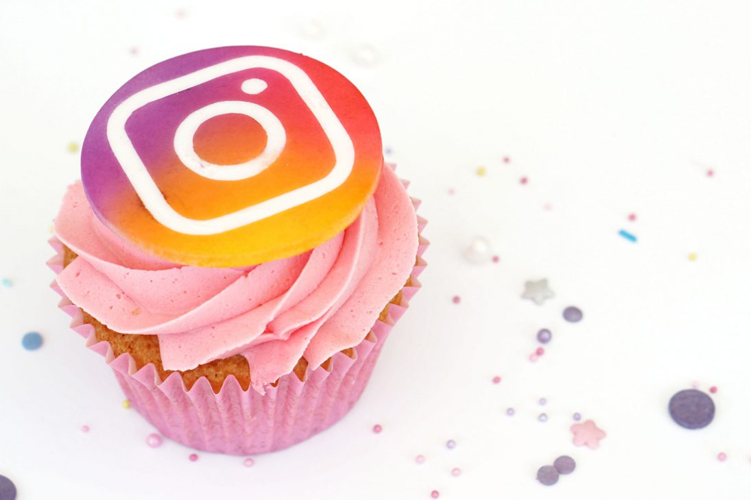 Instagram cupcake